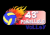 logo 43&deg; PARALLELO VOLLEY