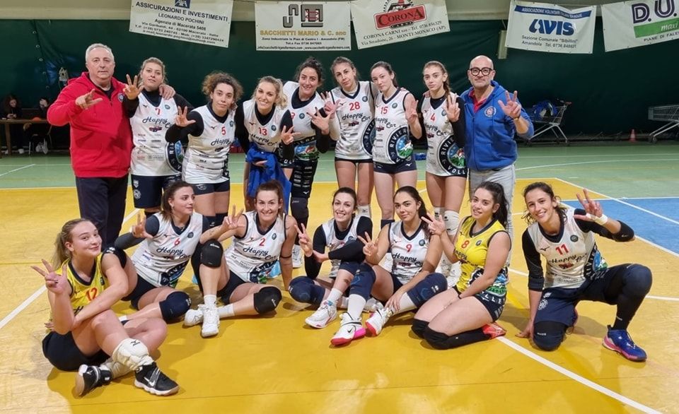 Vittoria della Rsv contro Pallavolo Fermo