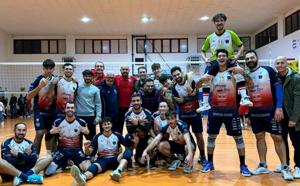 Vittoria della Farmacia Amadio contro Montesi Pesaro Volley